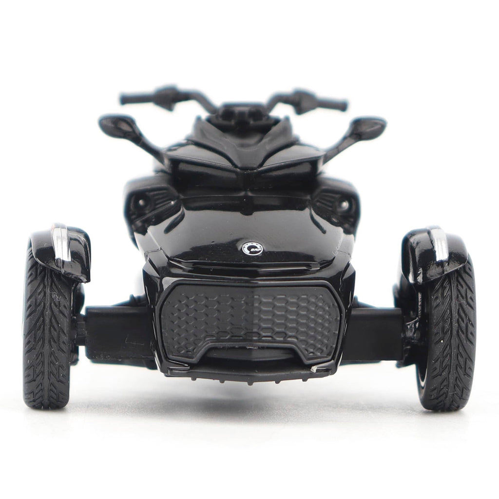 PRE-ORDER Can-Am Spyder F3 Steel Black Metallic Diecast 1:32 Scale Model - Diecast Masters 60018