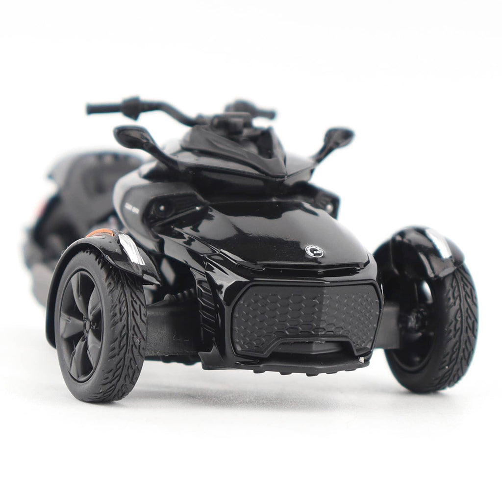 PRE-ORDER Can-Am Spyder F3 Steel Black Metallic Diecast 1:32 Scale Model - Diecast Masters 60018