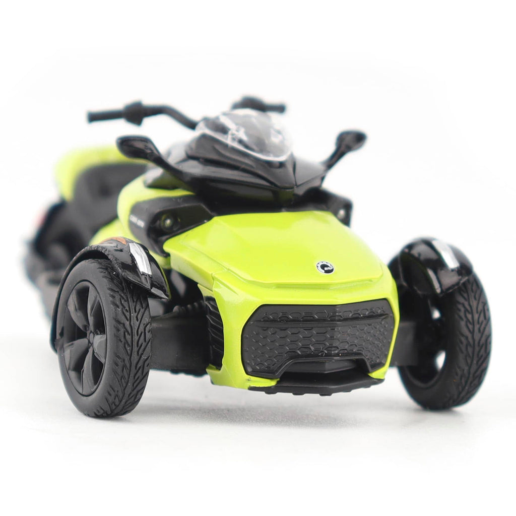 PRE-ORDER Can-Am Spyder F3-S Special Manta Green Diecast 1:32 Scale Model - Diecast Masters 60019