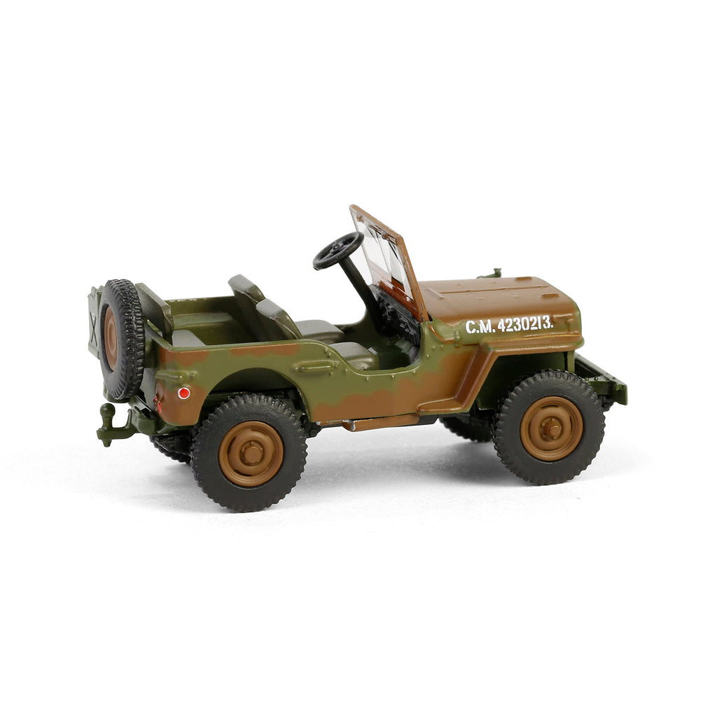 PRE-ORDER 1942 Willys MB - 1st Canadian Tank Brigade Three Rivers Regiment England (Battalion 64 Series 5) Diecast 1:64 Scale Model - Greenlight 61050A