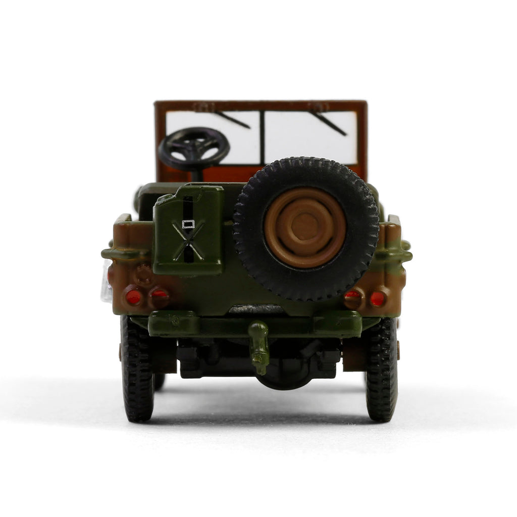 PRE-ORDER 1942 Willys MB - 1st Canadian Tank Brigade Three Rivers Regiment England (Battalion 64 Series 5) Diecast 1:64 Scale Model - Greenlight 61050A