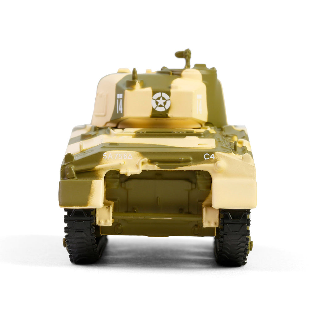 PRE-ORDER M4 Sherman Tank U.S. Army - 756th Tank Battalion Italy (Battalion 64 Series 5) Diecast 1:64 Scale Model - Greenlight 61050B