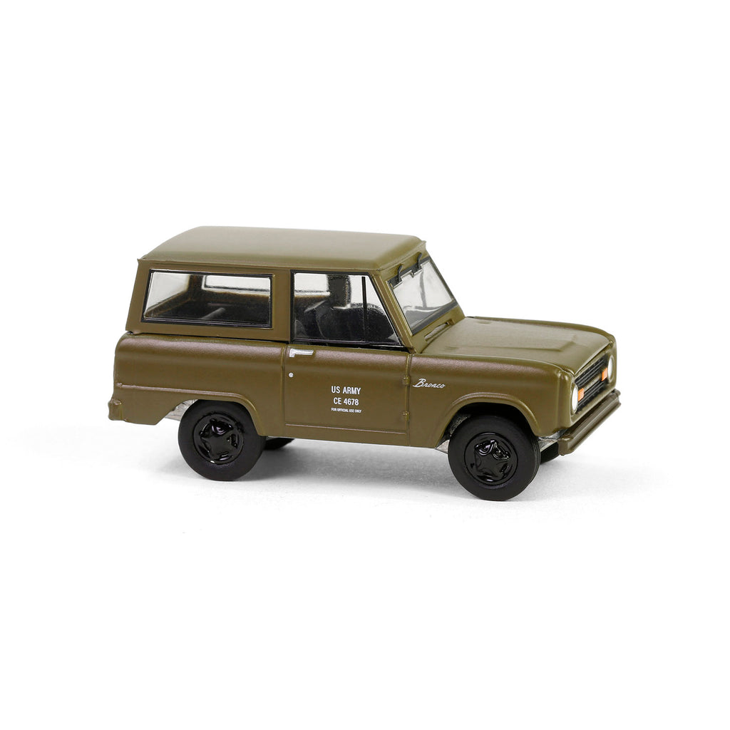 PRE-ORDER 1966 Ford Bronco - U.S. Army Proposal (Battalion 64 Series 5) Diecast 1:64 Scale Model - Greenlight 61050D