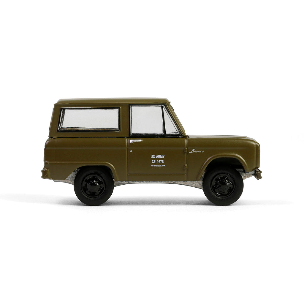 PRE-ORDER 1966 Ford Bronco - U.S. Army Proposal (Battalion 64 Series 5) Diecast 1:64 Scale Model - Greenlight 61050D