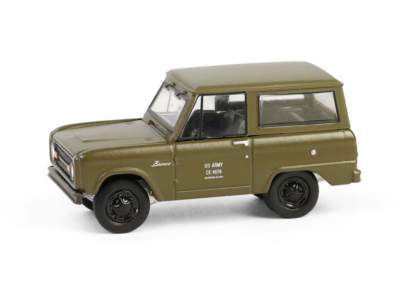 PRE-ORDER 1966 Ford Bronco - U.S. Army Proposal (Battalion 64 Series 5) Diecast 1:64 Scale Model - Greenlight 61050D