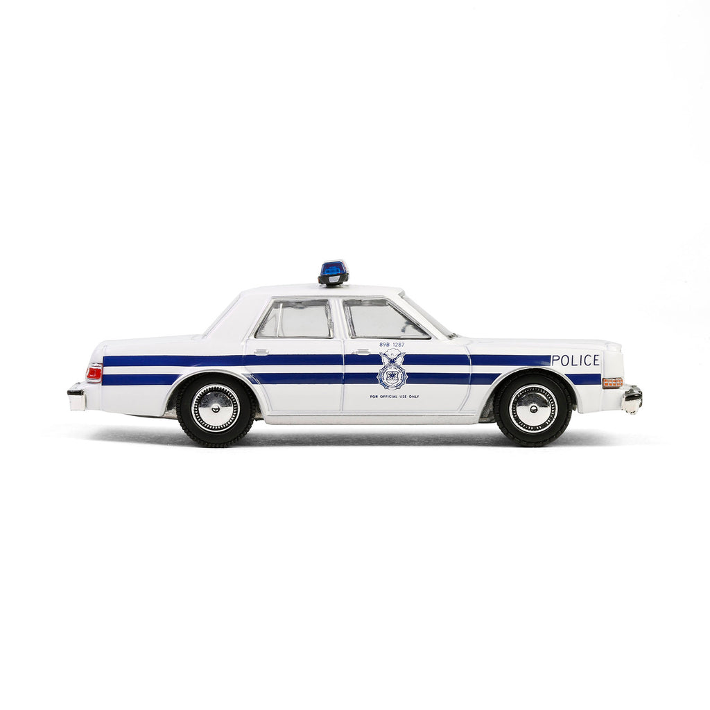 PRE-ORDER 1985 Dodge Diplomat - U.S. Air Force Security Police (Battalion 64 Series 5) Diecast 1:64 Scale Model - Greenlight 61050E