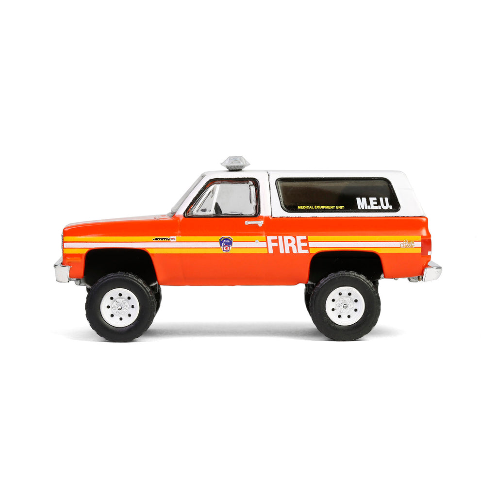 1987 GMC Jimmy – FDNY Medical Equipment Unit (First Responders Series 2) Diecast 1:64 Scale Model - Greenlight 67060A