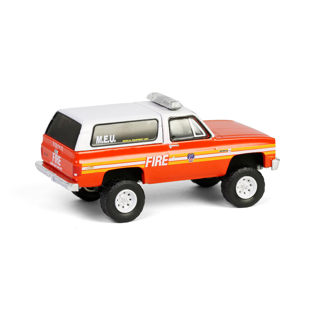 1987 GMC Jimmy – FDNY Medical Equipment Unit (First Responders Series 2) Diecast 1:64 Scale Model - Greenlight 67060A