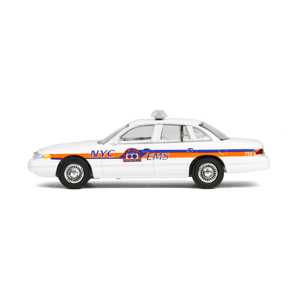 1994 Ford Crown Victoria - NYC EMS (First Responders Series 2) Diecast 1:64 Scale Model - Greenlight 67060C