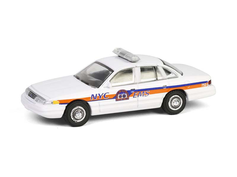 1994 Ford Crown Victoria - NYC EMS (First Responders Series 2) Diecast 1:64 Scale Model - Greenlight 67060C