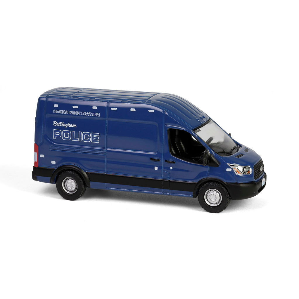 2020 Ford Transit LWB High Roof - Bellingham Crisis Negotiation Team (First Responders Series 2) Diecast 1:64 Scale Model - Greenlight 67060D