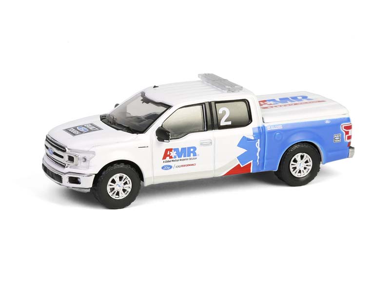 2020 Ford F-150 XLT – AMR Safety Team (First Responders Series 2) Diecast 1:64 Scale Model - Greenlight 67060F