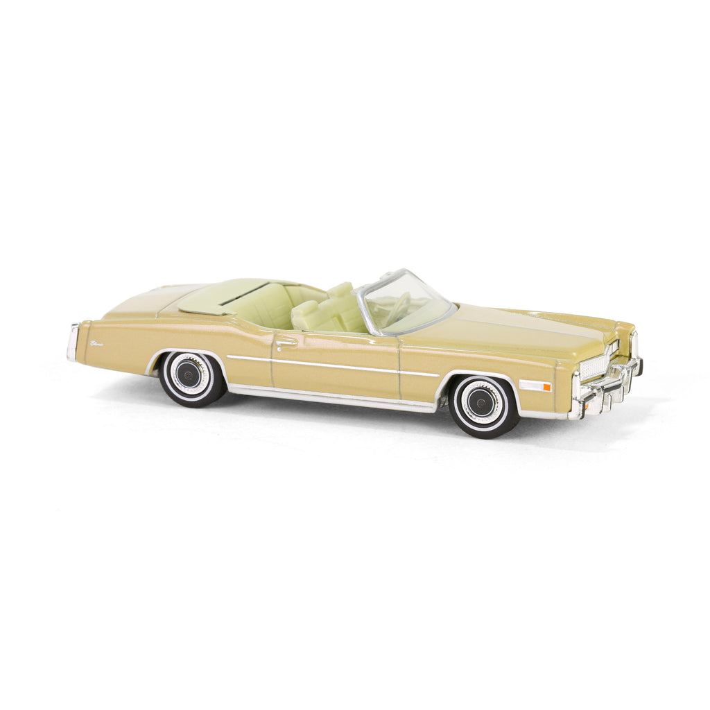 1975 Cadillac Eldorado Convertible - Florentine Gold Firemist (Showroom Floor Series 6) Diecast 1:64 Scale Model - Greenlight 68060D