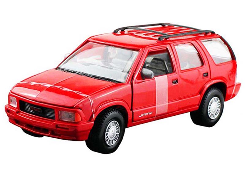 1994 GMC Jimmy – Red (Timeless Legends) Diecast 1:24 Scale Model - Motormax 73206RD
