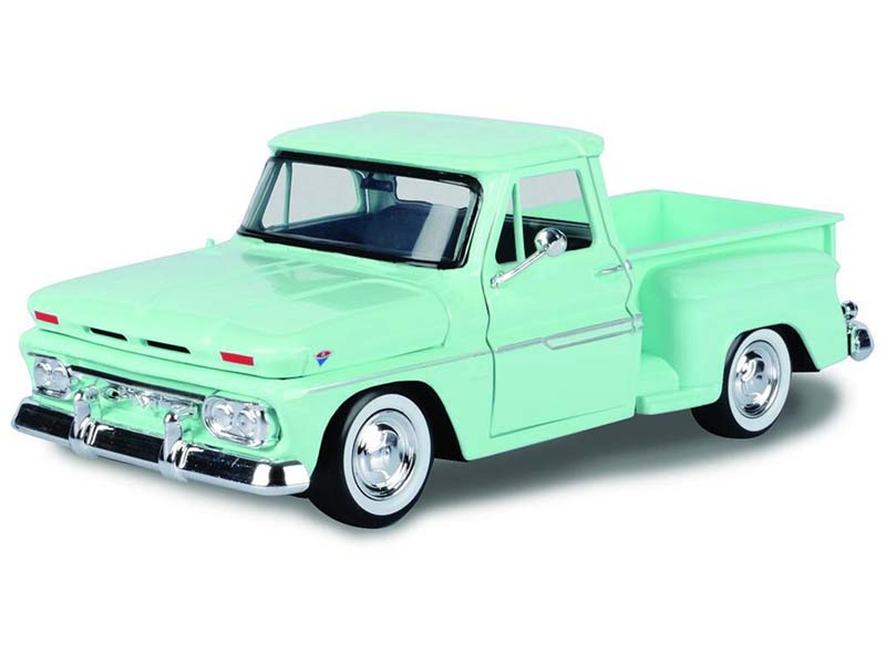 1966 GMC C1000 Fenderside - Green (Timeless Legends) Diecast 1:24 Scale Model - Motormax 79379LTGRN