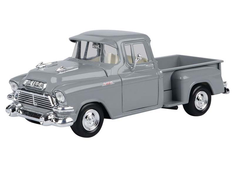 1957 GMC Blue Chip Pickup – Grey (Timeless Legends) Diecast 1:24 Scale Model - Motormax 79383GRY