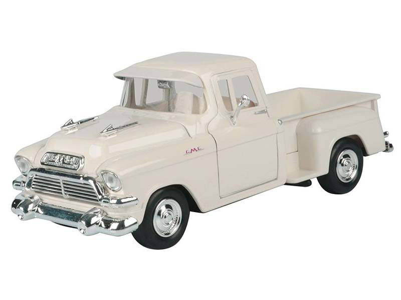 1957 GMC Blue Chip Pickup – White (Timeless Legends) Diecast 1:24 Scale Model - Motormax 79383WH