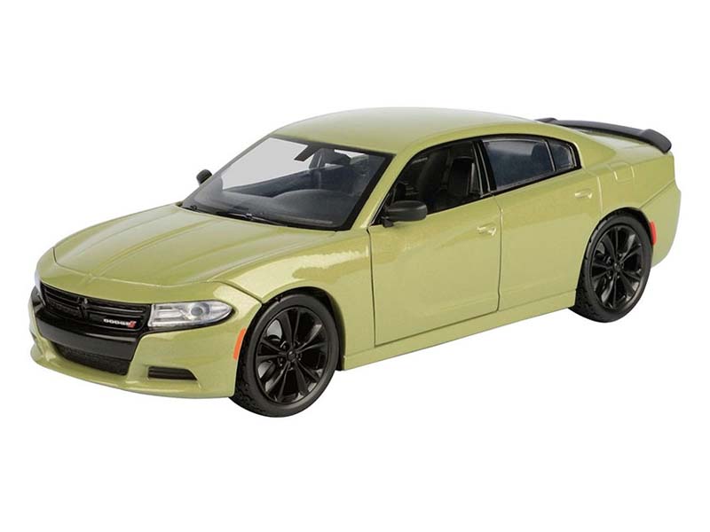 2023 Dodge Charger SXT – Green (Timeless Legends) Diecast 1:24 Scale Model - Motormax 79387GRN