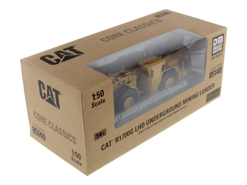 CAT Caterpillar R1700 LHD Underground Mining Loader (Core Classic Series) 1:50 Scale Model - Diecast Master 85140C