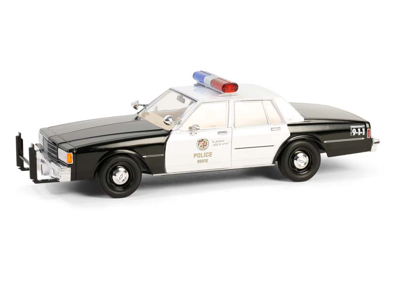 1989 Chevrolet Caprice - Los Angeles Police Department LAPD (Hot Pursuit Series 10) Diecast 1:24 Scale Model - Greenlight 85602