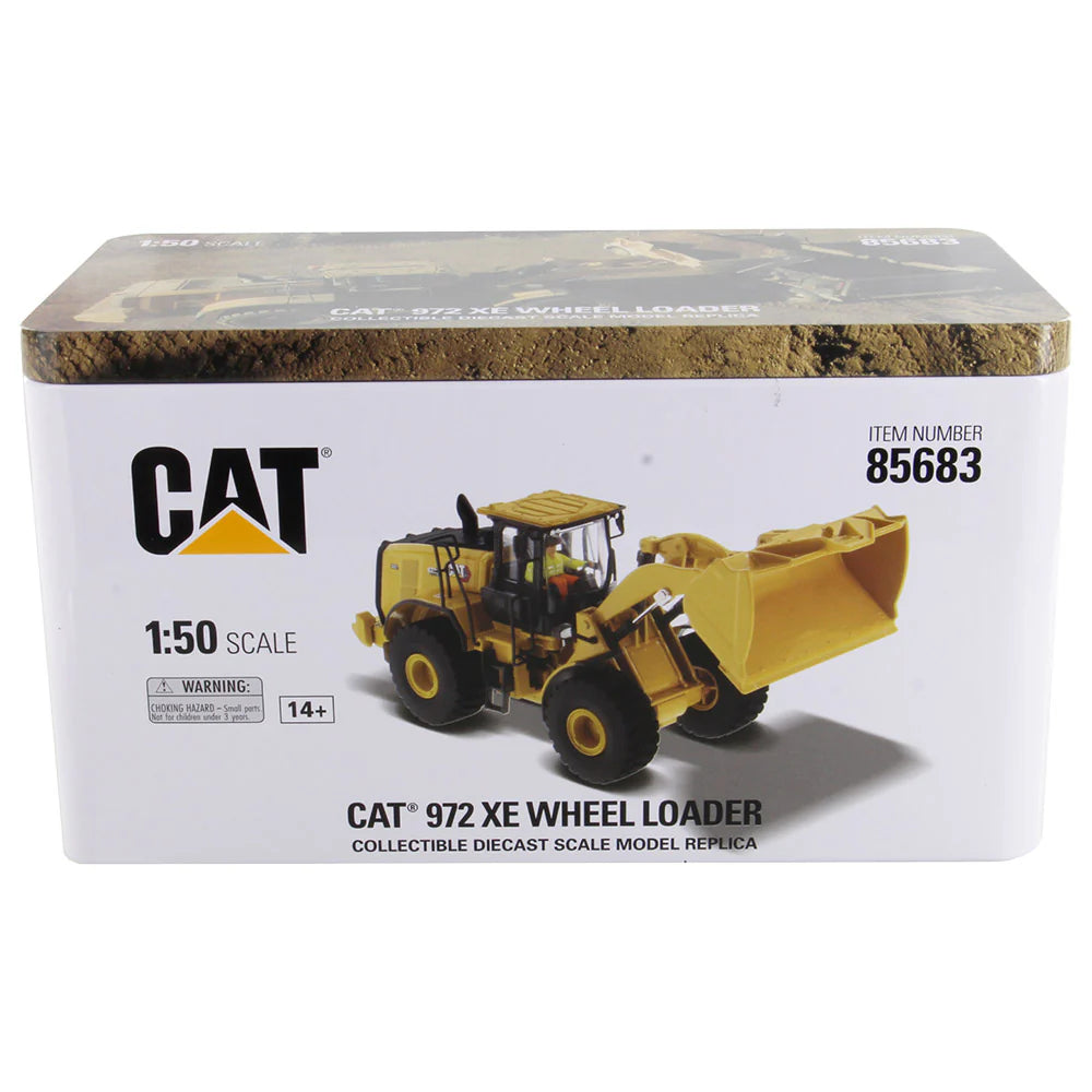 CAT Caterpiller 972 XE Wheel Loader 1:50 Scale Model - Diecast Masters 85683