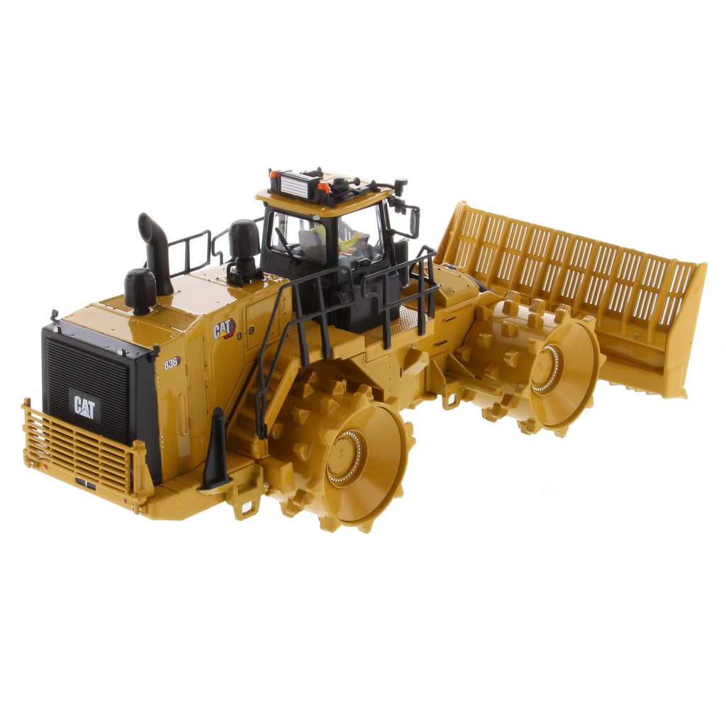 CAT Caterpillar 836 Landfill Compactor (High Line Series) Diecast 1:50 Scale Model - Diecast Masters 85763