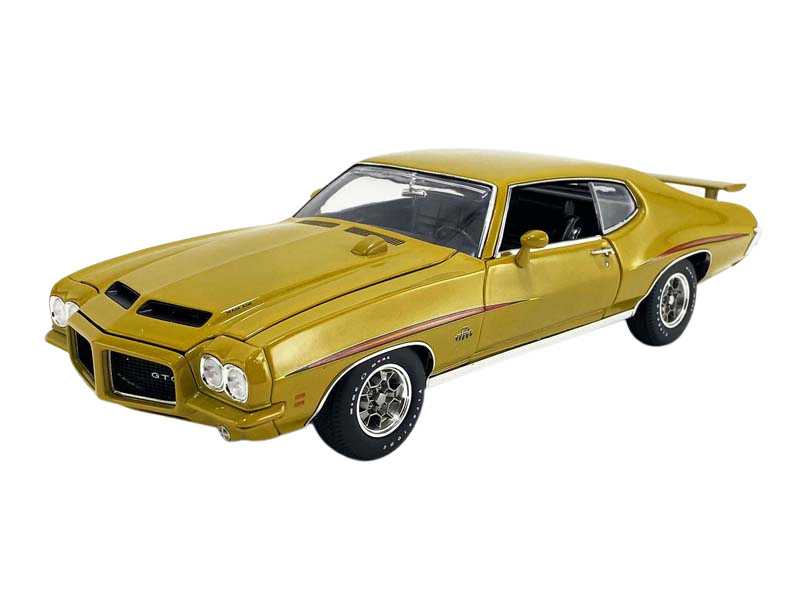 1971 Pontiac GTO Judge - Gold Diecast 1:18 Scale Model - ACME A1801225