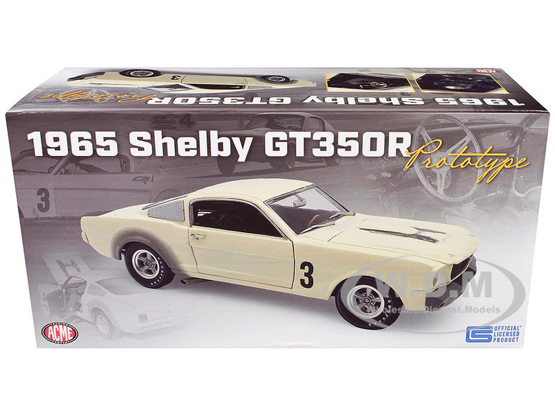 1965 Ford Mustang Shelby GT350R Prototype Diecast 1:18 Scale Model - ACME A1801878