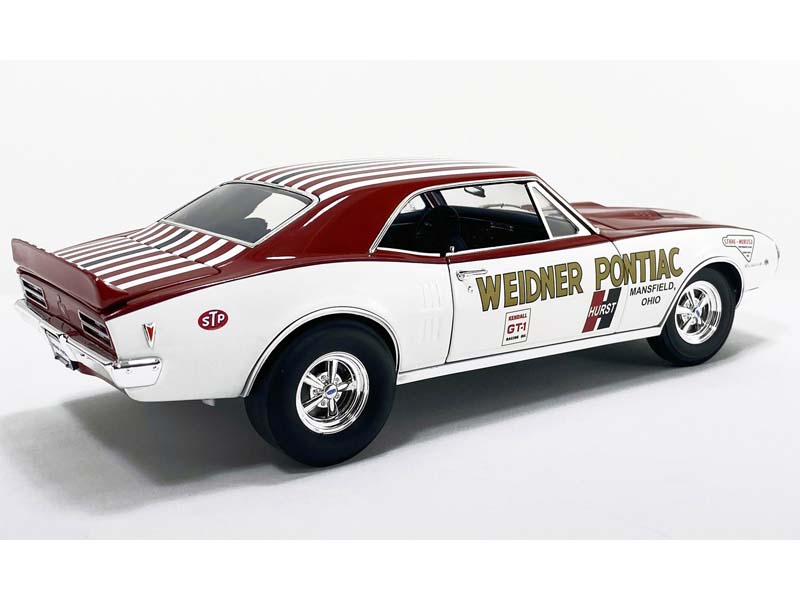 PRE-ORDER 1968 Pontiac Firebird First Ram Air II - Weidner Pontiac Drag Diecast 1:18 Scale Model - ACME A1805221