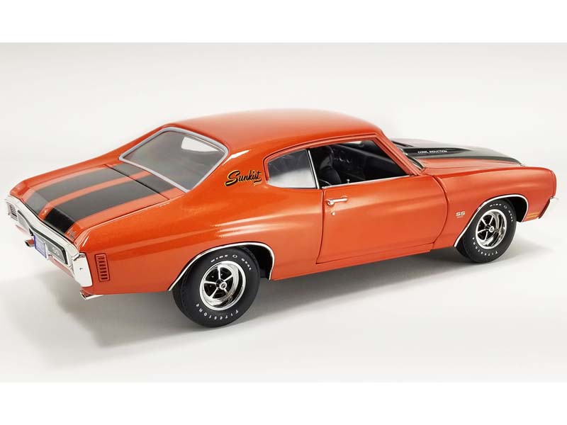 PRE-ORDER 1970 Chevrolet Chevelle SS - Sunkist Diecast 1:18 Scale Model - ACME A1805528