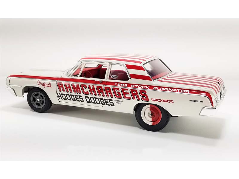 PRE-ORDER 1964 Dodge 330 - Ramchargers Diecast 1:18 Scale Model - ACME A1806900