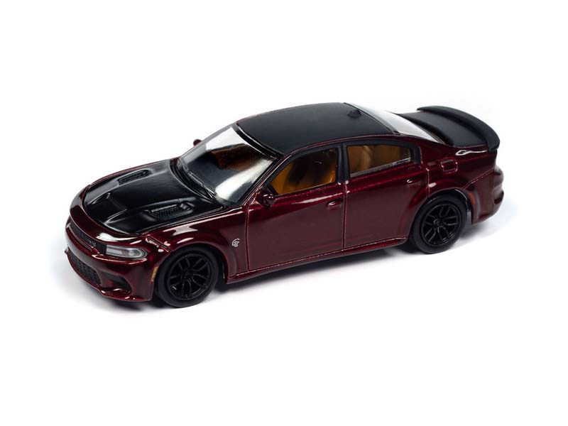 2021 Dodge Charger SRT Hellcat Redeye – Red Diecast 1:64 Scale Model - Auto World AWSP172B