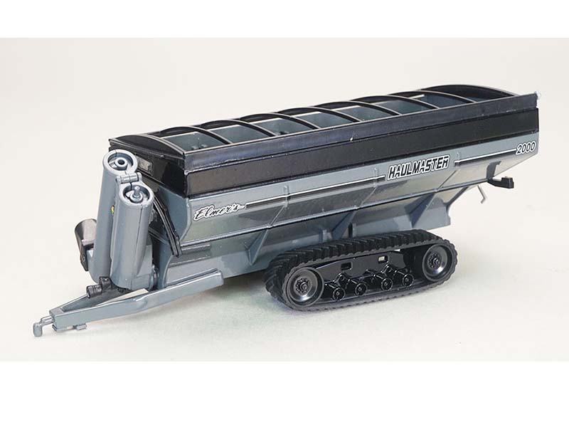 PRE-ORDER Elmer's 2000 Haulmaster Grain Cart w/ Tracks - Gray Diecast 1:64 Scale Model - Spec Cast ELM001