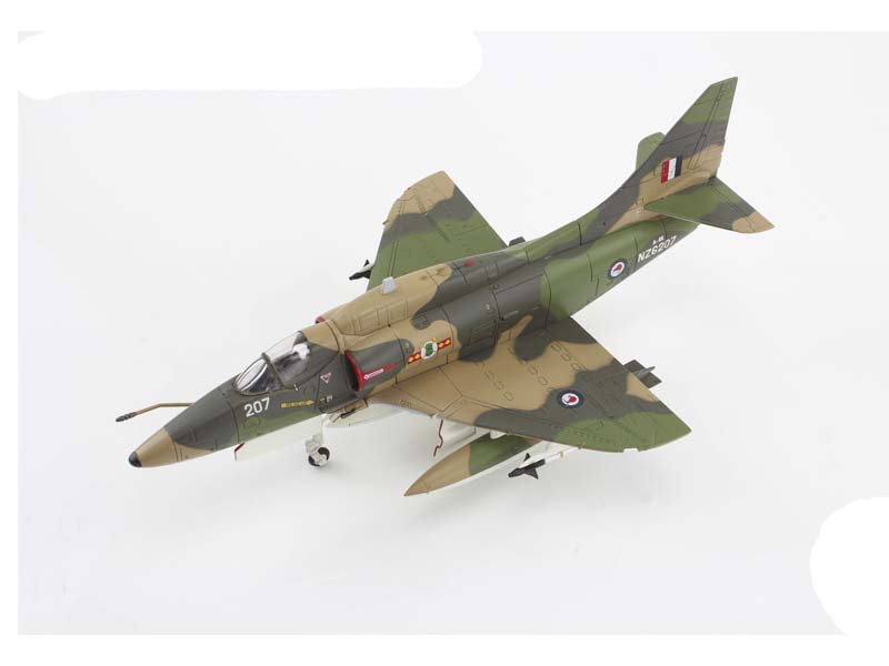 PRE-ORDER A-4K Skyhawk NZ6207 No.75 Squadron RNZAF New Zealand Diecast 1:72 Scale Model - Hobby Master HA1439