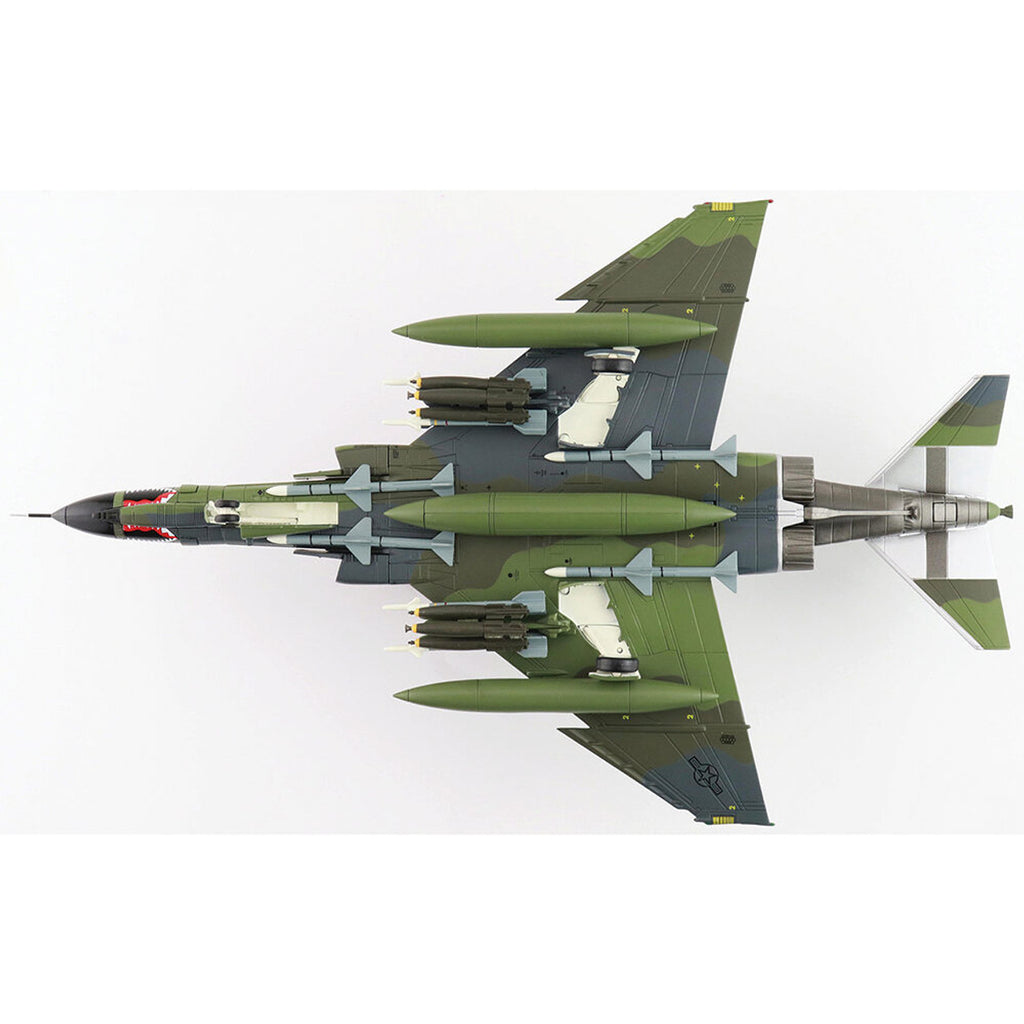 McDonnell Douglas F-4E Phantom II 497th Squadron South Korea 1985 Diecast 1:72 Scale Model - Hobby Master HA19061