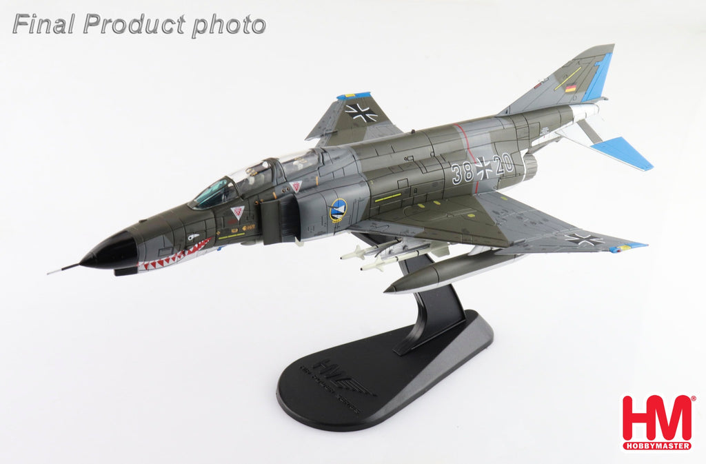 PRE-ORDER F-4F Phantom II 38+20, JG 74 - Molders 1982 Diecast 1:72 Scale Model - Hobby Master HA19097