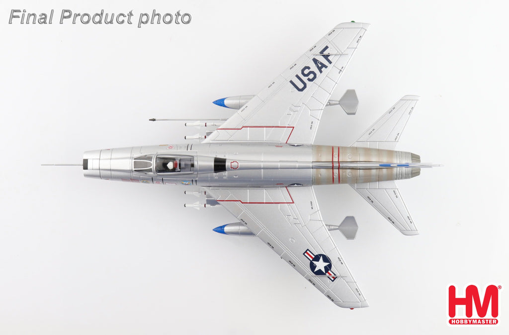 PRE-ORDER F-100D Super Sabre 55-3712, 307 TFS, Bien Hoa AB, RVN 1965 Diecast 1:72 Scale Model - Hobby Master HA2126