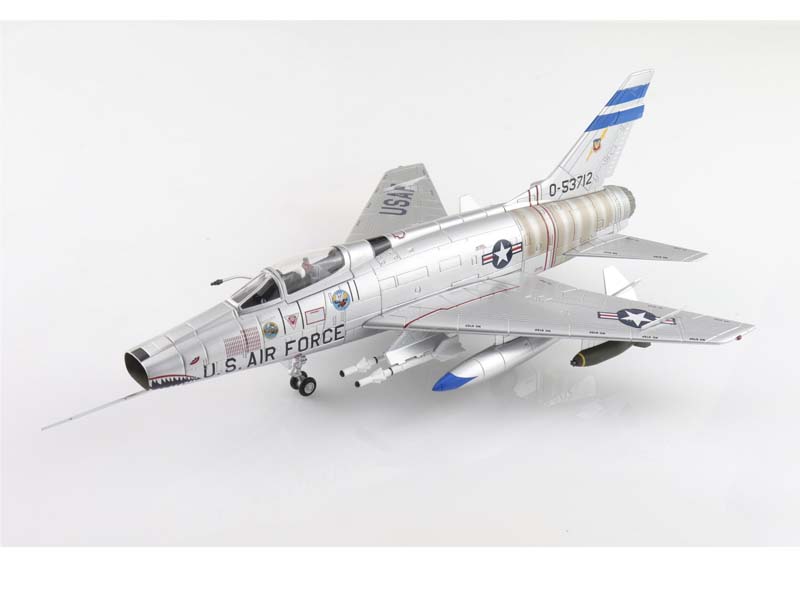 PRE-ORDER F-100D Super Sabre 55-3712, 307 TFS, Bien Hoa AB, RVN 1965 Diecast 1:72 Scale Model - Hobby Master HA2126