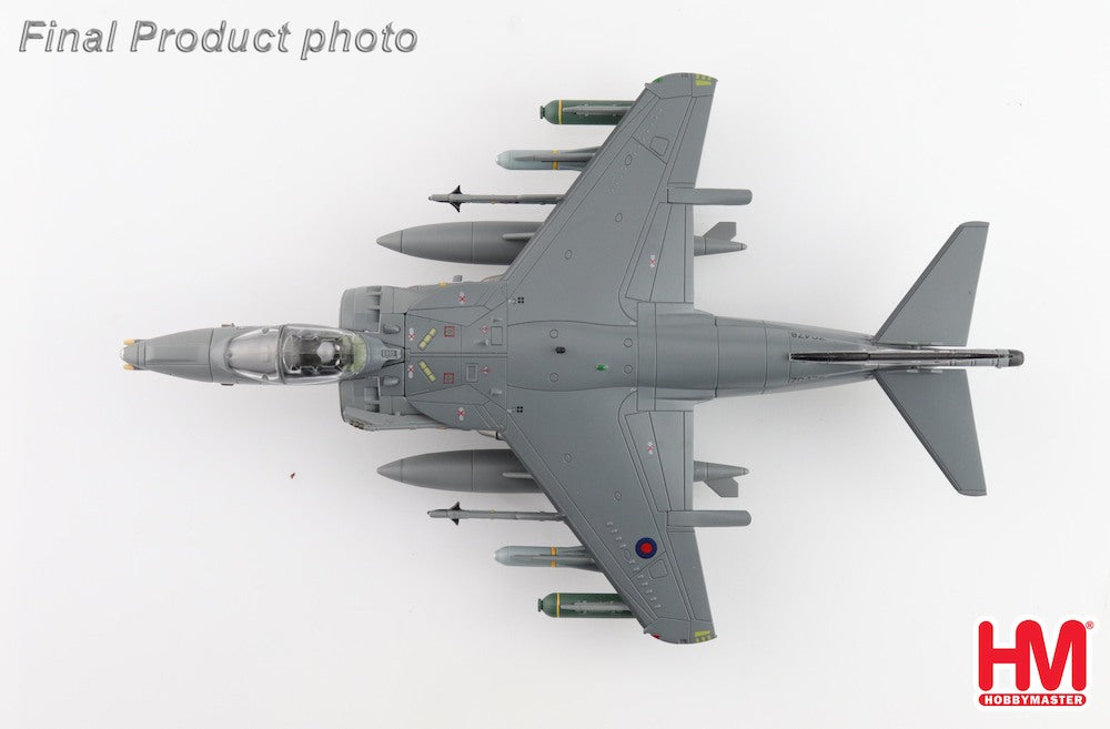 Harrier GR.9A ZG478, 41 (R) Sqn. RAF Coningsby Air Base March 2006 Diecast 1:72 Scale Model - Hobby Master HA2651