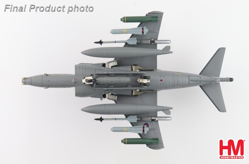 Harrier GR.9A ZG478, 41 (R) Sqn. RAF Coningsby Air Base March 2006 Diecast 1:72 Scale Model - Hobby Master HA2651