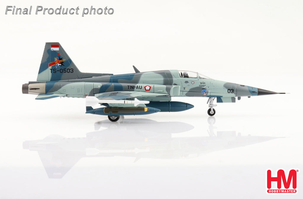 PRE-ORDER Northrop F-5E Tiger II - Indonesian Air Force TS-0503 TNI-AU Wing 300 1985 Diecast 1:72 Scale Model - Hobby Master HA3374