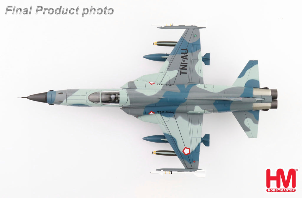 PRE-ORDER Northrop F-5E Tiger II - Indonesian Air Force TS-0503 TNI-AU Wing 300 1985 Diecast 1:72 Scale Model - Hobby Master HA3374