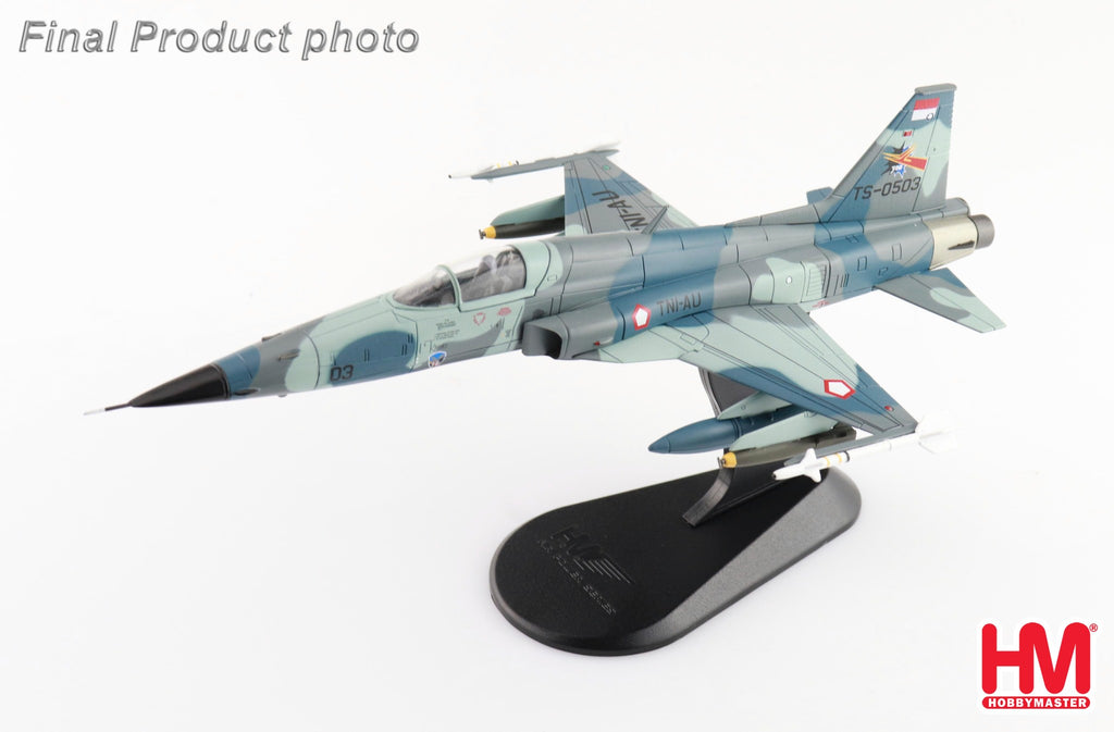 PRE-ORDER Northrop F-5E Tiger II - Indonesian Air Force TS-0503 TNI-AU Wing 300 1985 Diecast 1:72 Scale Model - Hobby Master HA3374