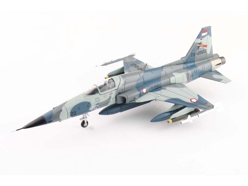 PRE-ORDER Northrop F-5E Tiger II - Indonesian Air Force TS-0503 TNI-AU Wing 300 1985 Diecast 1:72 Scale Model - Hobby Master HA3374