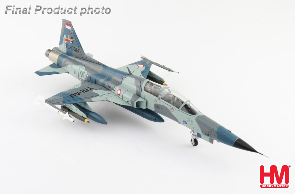 PRE-ORDER Northrop F-5E Tiger II - Indonesian Air Force TL-0514 TNI-AU April 1980 Diecast 1:72 Scale Model - Hobby Master HA3375