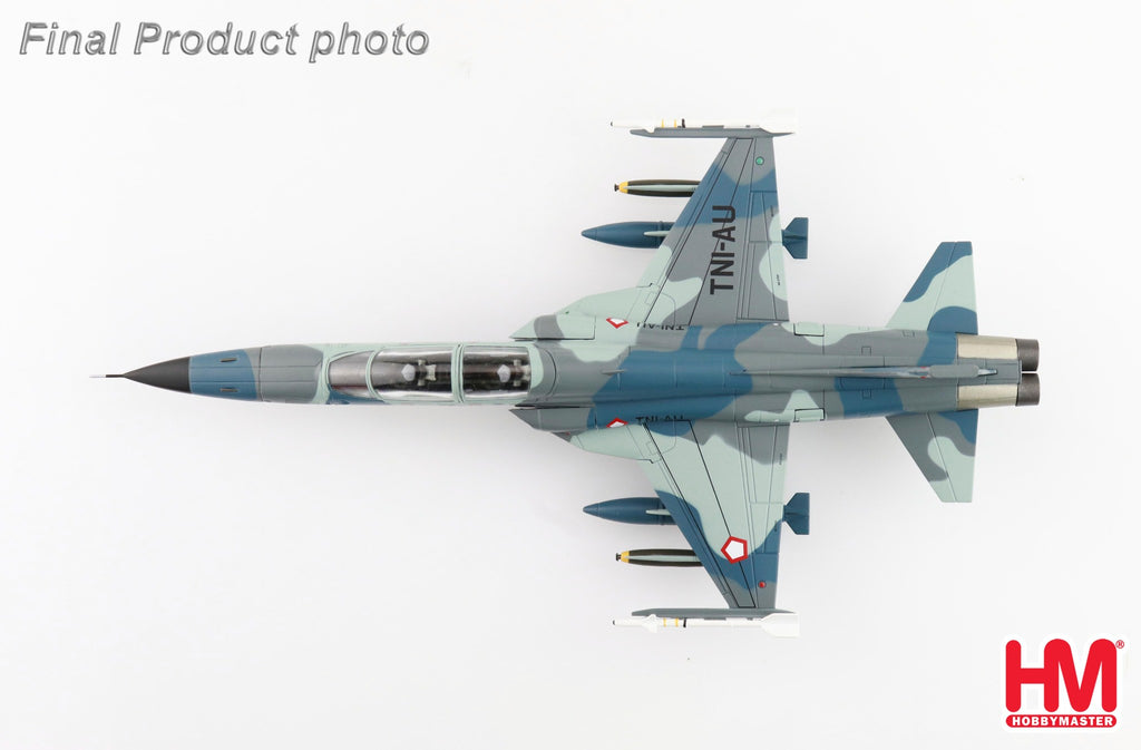 PRE-ORDER Northrop F-5E Tiger II - Indonesian Air Force TL-0514 TNI-AU April 1980 Diecast 1:72 Scale Model - Hobby Master HA3375