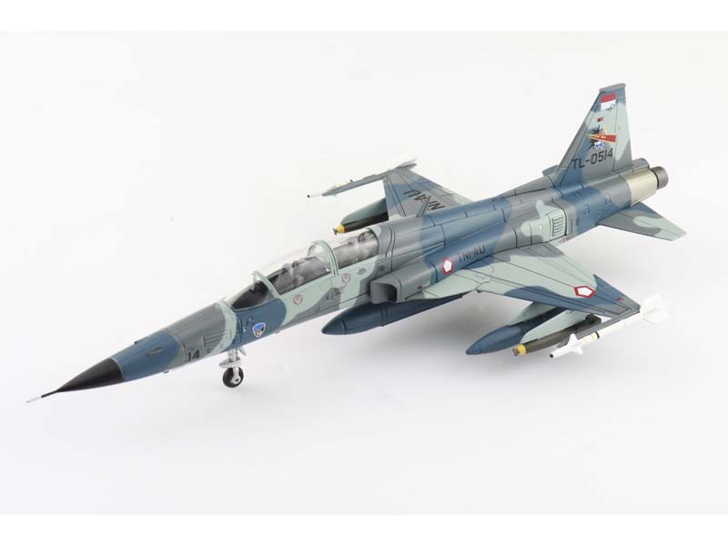 PRE-ORDER Northrop F-5E Tiger II - Indonesian Air Force TL-0514 TNI-AU April 1980 Diecast 1:72 Scale Model - Hobby Master HA3375