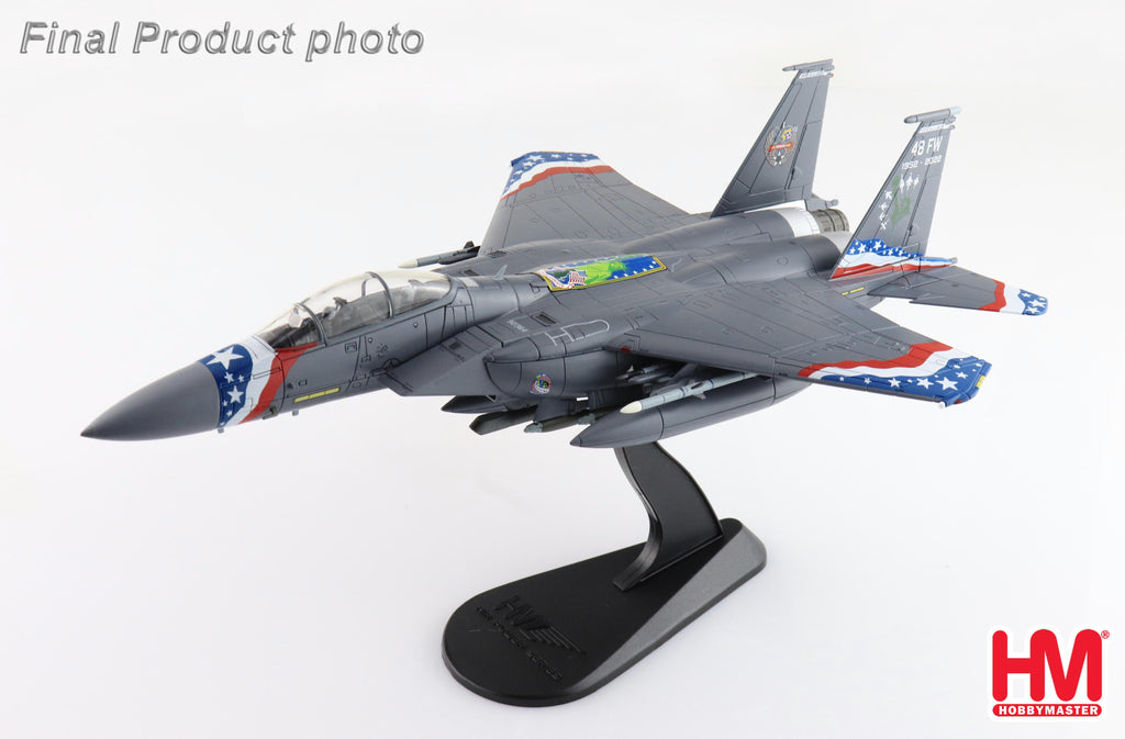 PRE-ORDER McDonnell Douglas F-15E Strike Eagle - Liberator 92-0364, 48th FW USAF 2022 Diecast 1:72 Scale Model - Hobby Master HA4539