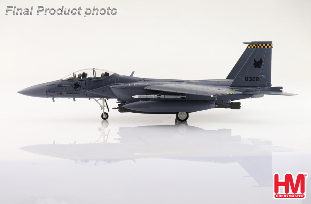 PRE-ORDER Boeing F-15SG Multi-role Fighter Aircraft 8328 - 149 Squadron RSAF Diecast 1:72 Scale Model - Hobby Master HA4540