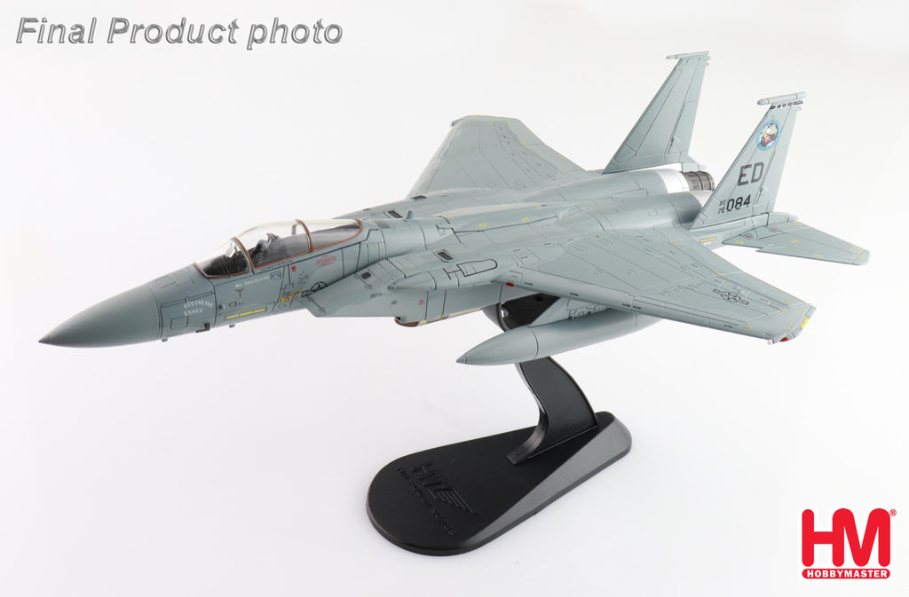 PRE-ORDER McDonnell Douglas F-15A Satellite Killer 76-084 - USAF Sept 1985 Diecast 1:72 Scale Model - Hobby Master HA4542